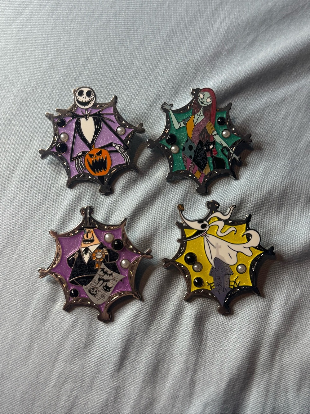 Nightmare Before Christmas Pin Set - 4pc